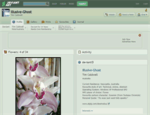 Tablet Screenshot of illusive-ghost.deviantart.com