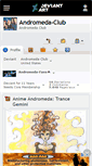 Mobile Screenshot of andromeda-club.deviantart.com