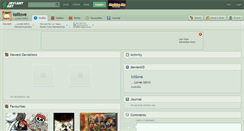 Desktop Screenshot of lolilove.deviantart.com
