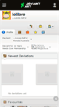 Mobile Screenshot of lolilove.deviantart.com