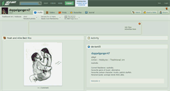 Desktop Screenshot of doppelganger47.deviantart.com