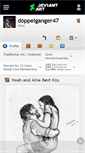 Mobile Screenshot of doppelganger47.deviantart.com