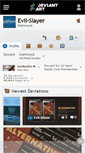 Mobile Screenshot of evil-slayer.deviantart.com