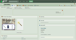 Desktop Screenshot of luna-daisy.deviantart.com
