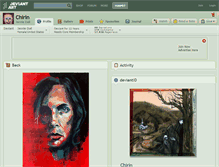 Tablet Screenshot of chirin.deviantart.com