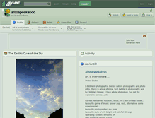Tablet Screenshot of alissapeekaboo.deviantart.com