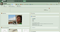 Desktop Screenshot of majk08.deviantart.com