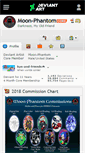 Mobile Screenshot of moon-phantom.deviantart.com