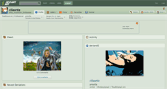 Desktop Screenshot of cillaortiz.deviantart.com