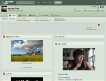 Tablet Screenshot of excess1ve.deviantart.com