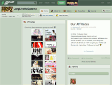 Tablet Screenshot of longlivemcqueen.deviantart.com