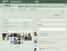 Tablet Screenshot of gabarte.deviantart.com
