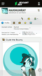 Mobile Screenshot of maximumray.deviantart.com