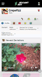 Mobile Screenshot of crepefizz.deviantart.com