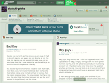 Tablet Screenshot of akatsuki-geisha.deviantart.com