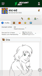Mobile Screenshot of esc-ed.deviantart.com