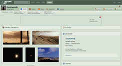 Desktop Screenshot of geothermik.deviantart.com