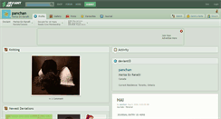 Desktop Screenshot of panchan.deviantart.com