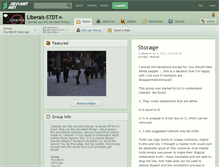 Tablet Screenshot of liberals-stdt.deviantart.com