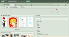 Desktop Screenshot of kuro-kiku.deviantart.com