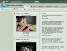 Tablet Screenshot of ap-studio-art-club.deviantart.com