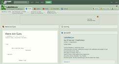 Desktop Screenshot of labelmelow.deviantart.com