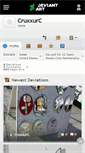 Mobile Screenshot of cruxxurc.deviantart.com