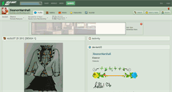 Desktop Screenshot of 3leanormarshall.deviantart.com