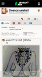 Mobile Screenshot of 3leanormarshall.deviantart.com