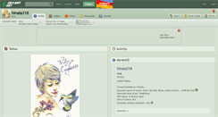 Desktop Screenshot of hinata318.deviantart.com