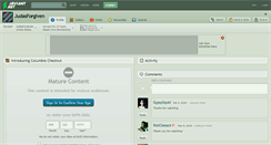 Desktop Screenshot of judasforgiven.deviantart.com