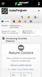 Mobile Screenshot of judasforgiven.deviantart.com