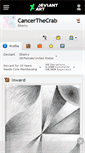 Mobile Screenshot of cancerthecrab.deviantart.com