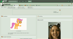 Desktop Screenshot of candysushi.deviantart.com