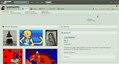Desktop Screenshot of godzillagirl83.deviantart.com