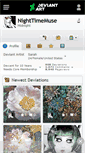 Mobile Screenshot of nighttimemuse.deviantart.com