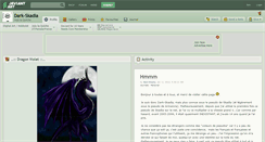 Desktop Screenshot of dark-skadia.deviantart.com