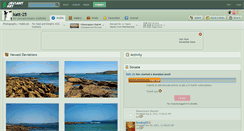 Desktop Screenshot of katt-25.deviantart.com
