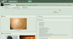 Desktop Screenshot of dannorton.deviantart.com