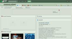 Desktop Screenshot of excessively-confused.deviantart.com