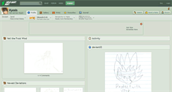 Desktop Screenshot of kyosis.deviantart.com