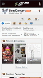 Mobile Screenshot of deaddancers.deviantart.com