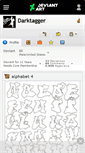 Mobile Screenshot of darktagger.deviantart.com