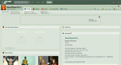 Desktop Screenshot of manofsteel2012.deviantart.com