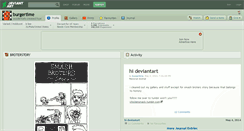 Desktop Screenshot of burgertime.deviantart.com