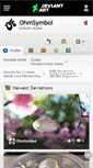 Mobile Screenshot of ohmsymbol.deviantart.com