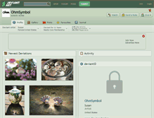 Tablet Screenshot of ohmsymbol.deviantart.com