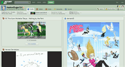 Desktop Screenshot of maskedsugargirl.deviantart.com