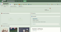 Desktop Screenshot of kisasakufc.deviantart.com