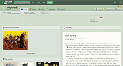 Desktop Screenshot of luffylover97.deviantart.com